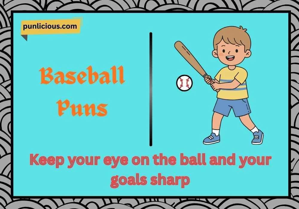 Baseball puns for kids