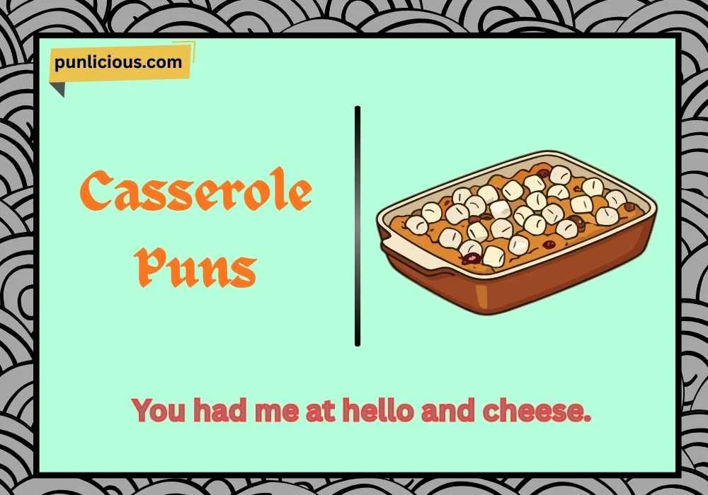 Casserole Puns