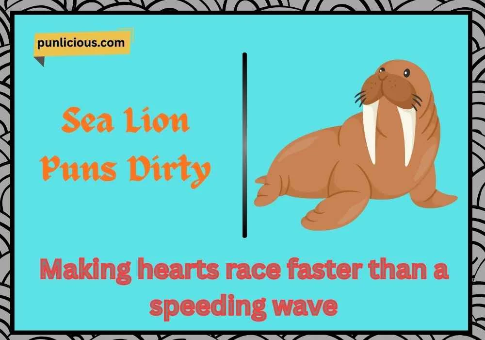 Sea Lion Puns Dirty
