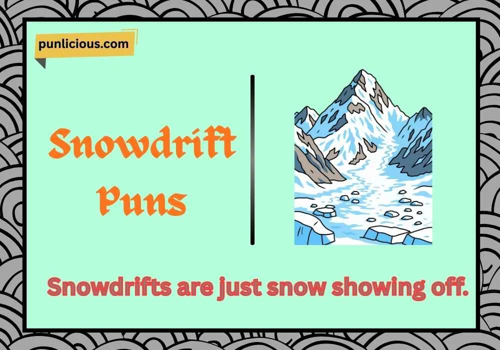 Snowdrift Puns