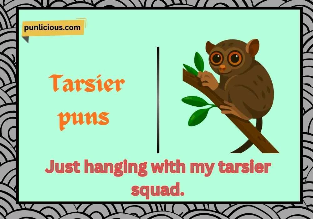 Tarsier puns