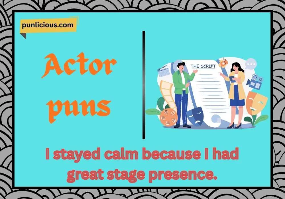 Actor puns