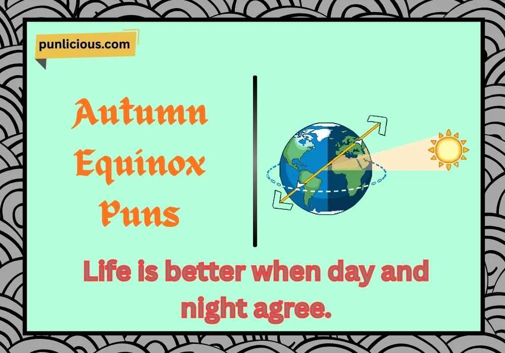 Autumn Equinox Puns