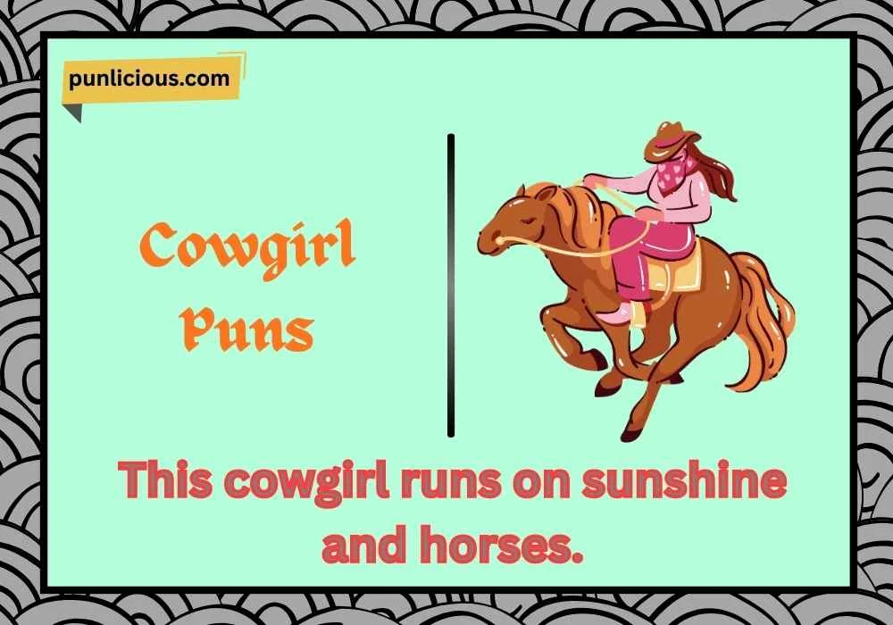 Cowgirl Puns