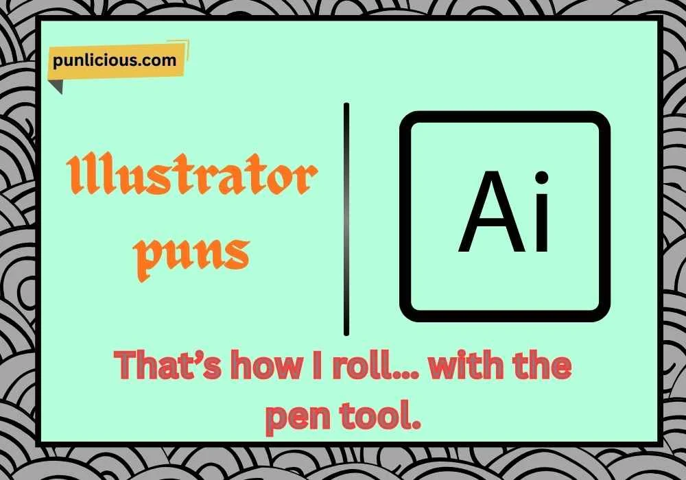 Illustrator puns