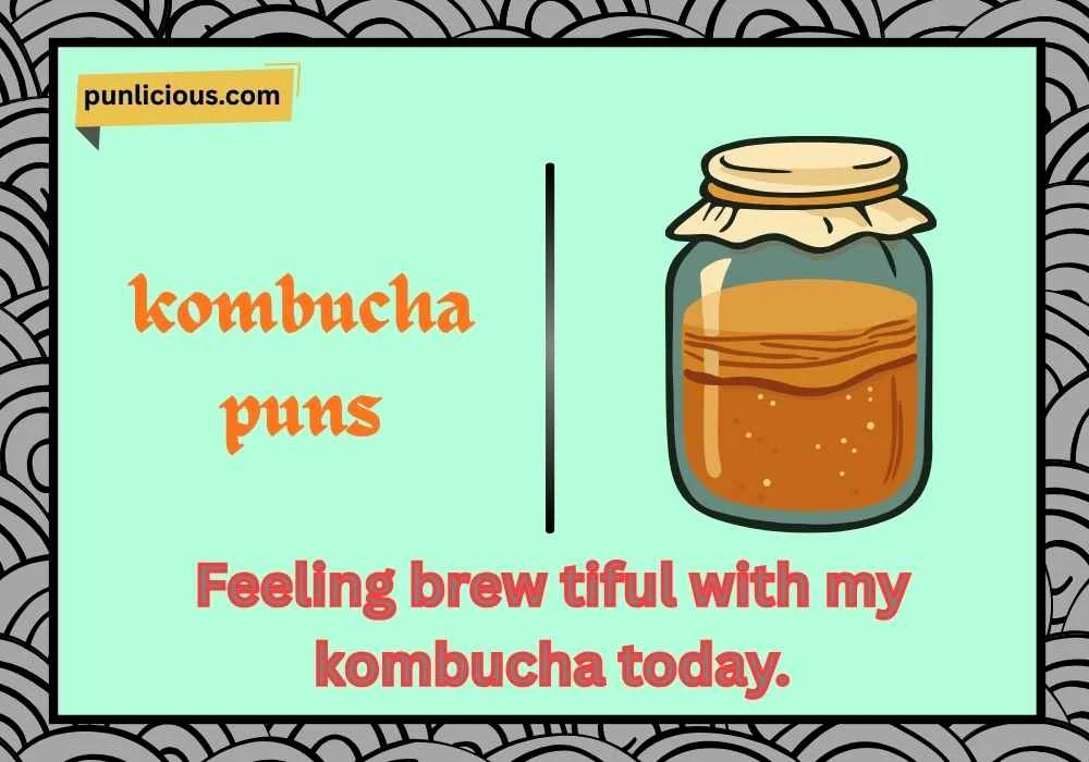 kombucha puns