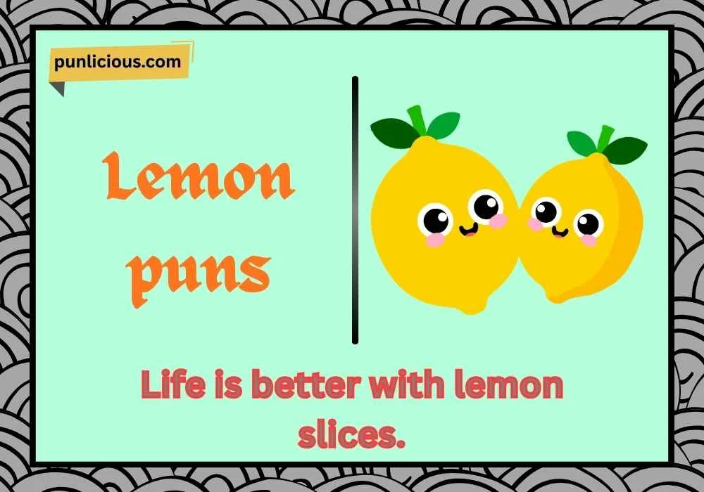 Lemon puns