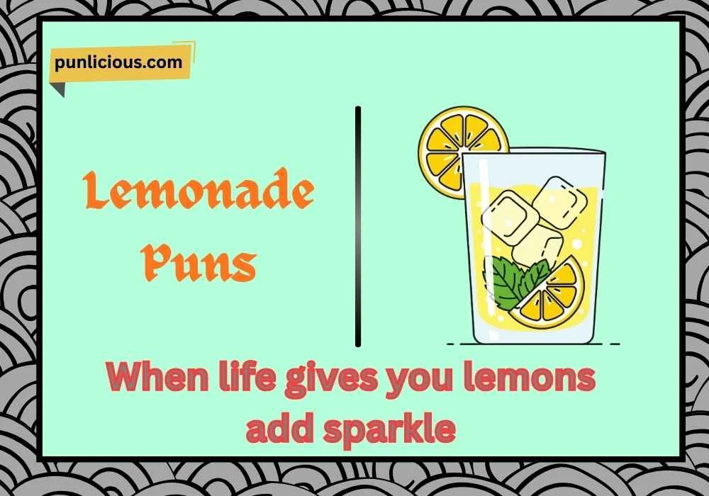 Lemonade Puns