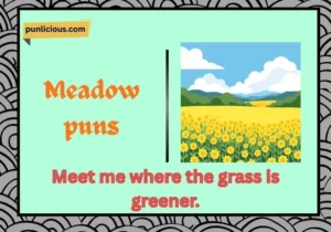 Meadow puns