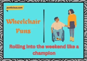 Wheelchair Puns