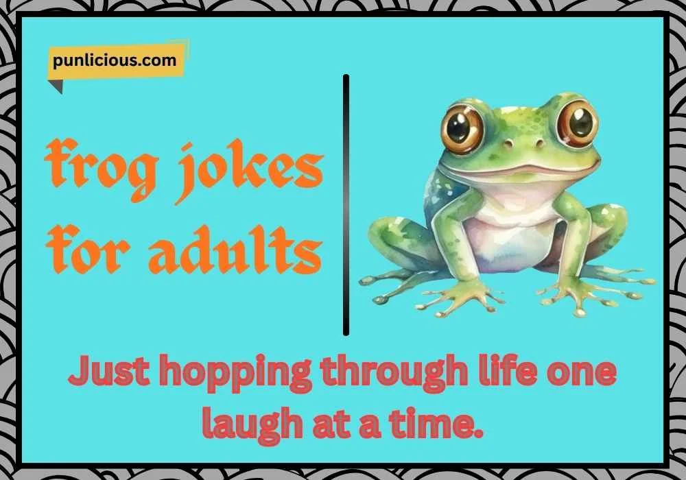 frog jokes for adults